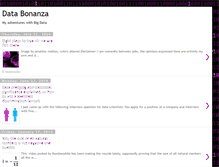 Tablet Screenshot of databonanza.com